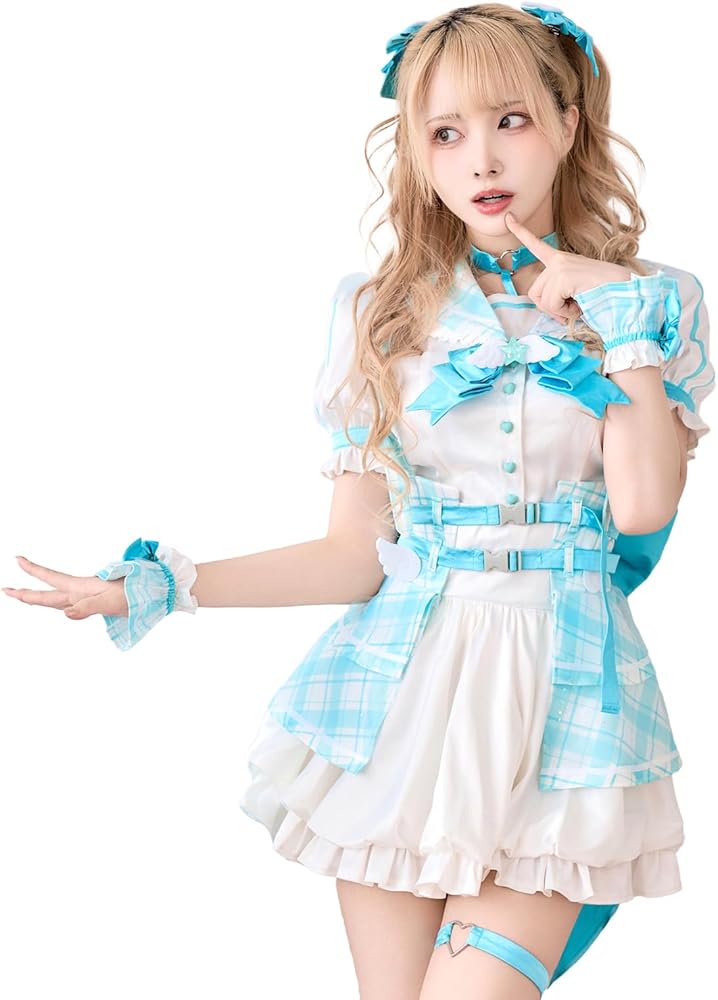 Amazon.co.jp: [Malymoon] コスプレ 魔法少女 チェック セーラー 制服