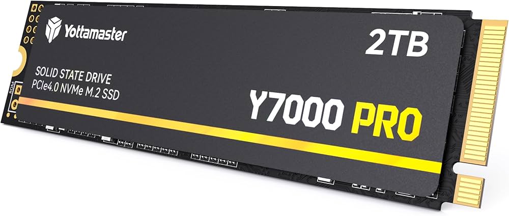 Amazon | Yottamaster 内蔵 SSD 2TB PCIe Gen4x4 M.2 NVMe 2280 最大