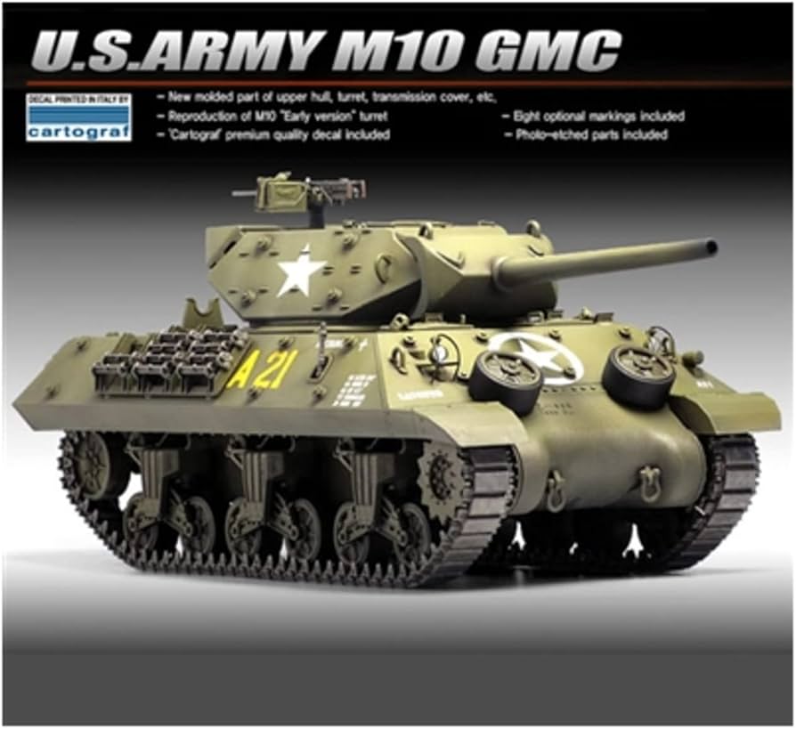 Amazon | アカデミー 1/35 アメリカ陸軍 M10駆逐戦車 プラモデル