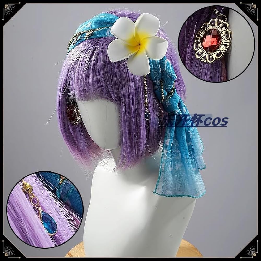 Amazon.co.jp: [Beauty 出品] 髪飾り，道具 付き ツイステ風 ヴィル