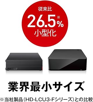 Amazon | BUFFALO USB3.1(Gen.1)対応 外付けHDD 4TB ブラック HD-LD4
