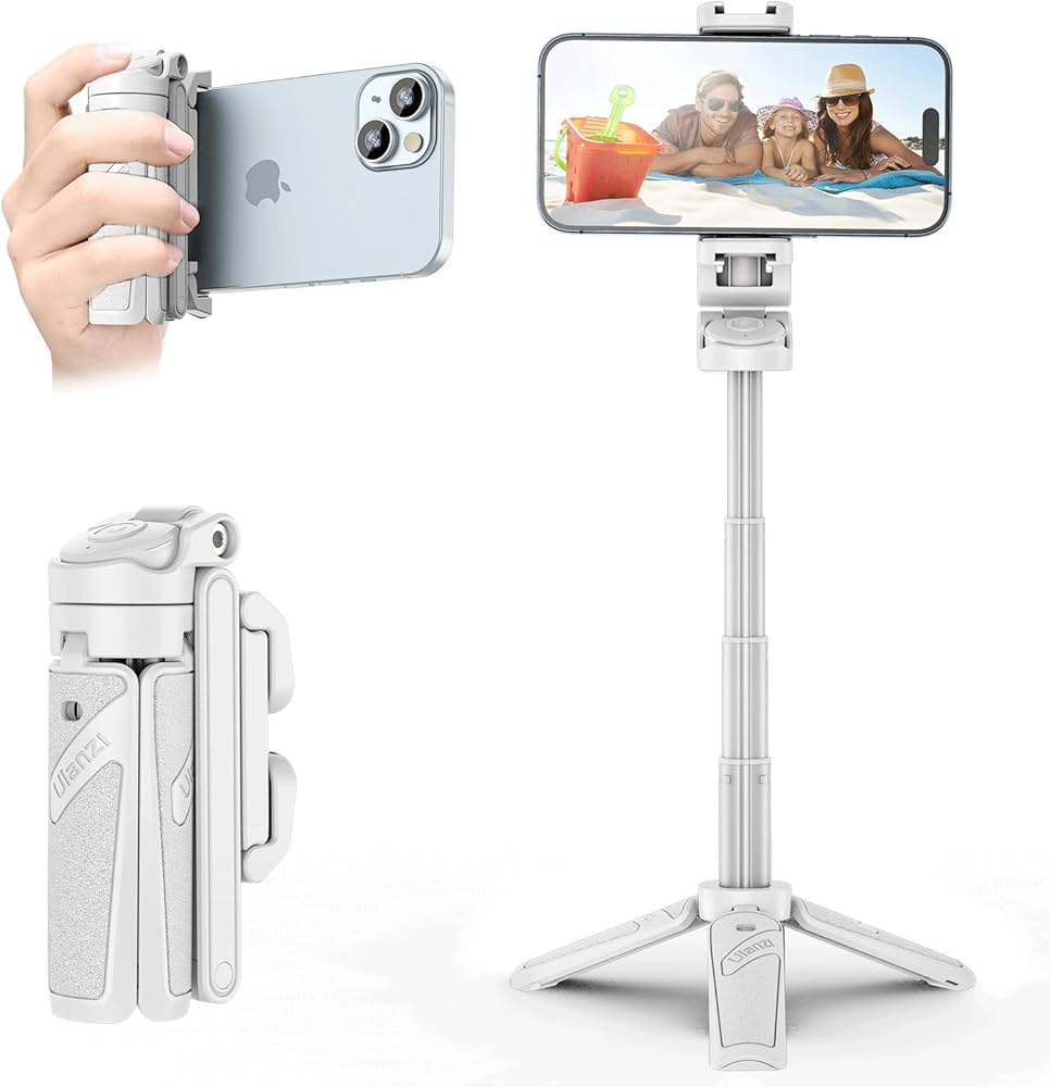 Amazon | Ulanzi JJ02 自撮り棒 多機能スマホグリップ 三脚【2024新