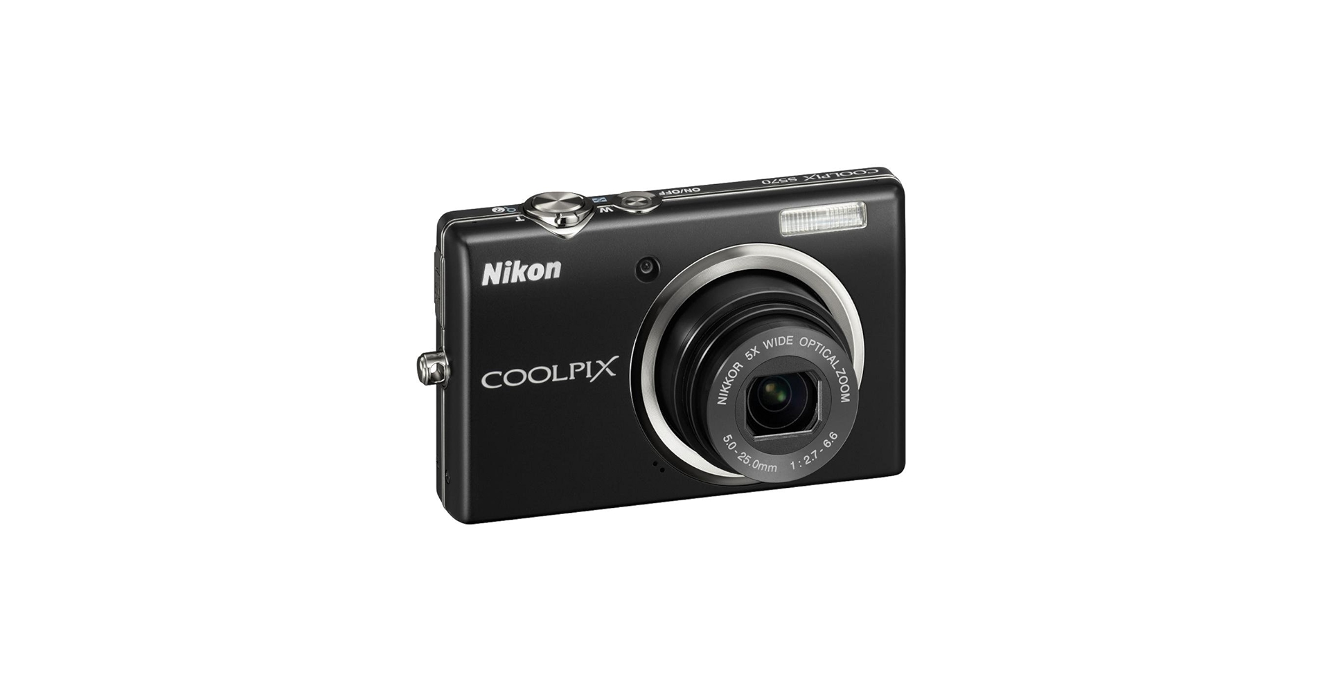 Amazon.com : Nikon Coolpix S570 12MP Digital Camera with 5x Wide