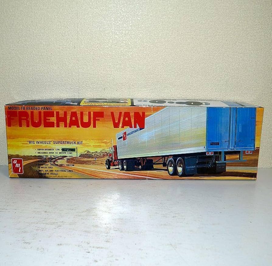 Amazon.co.jp: AMT 1 25 FRUEHAUF VAN フルハーフ社 バン トレーラ