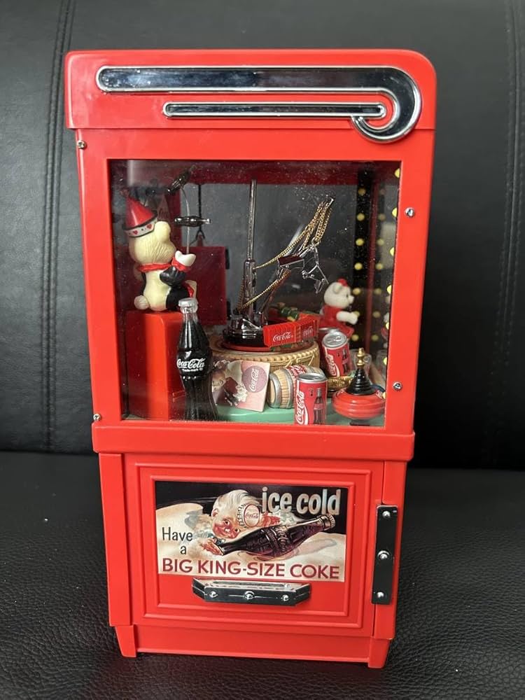 Amazon.co.jp: 元箱付き コカコーラ コインバンク クレーンゲーム型