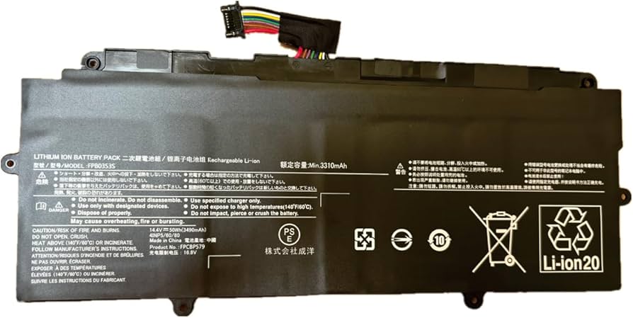Amazon.co.jp: FPB0353S FPCBP579 (3490mAh 50Wh) 互換バッテリー 適合