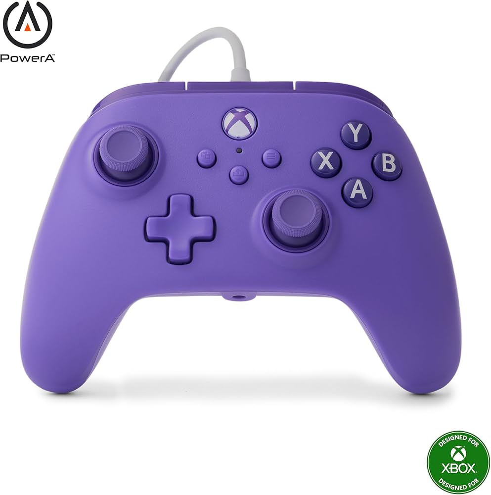 Amazon.com: PowerA Wired Controller for Xbox Series X|S - Violet