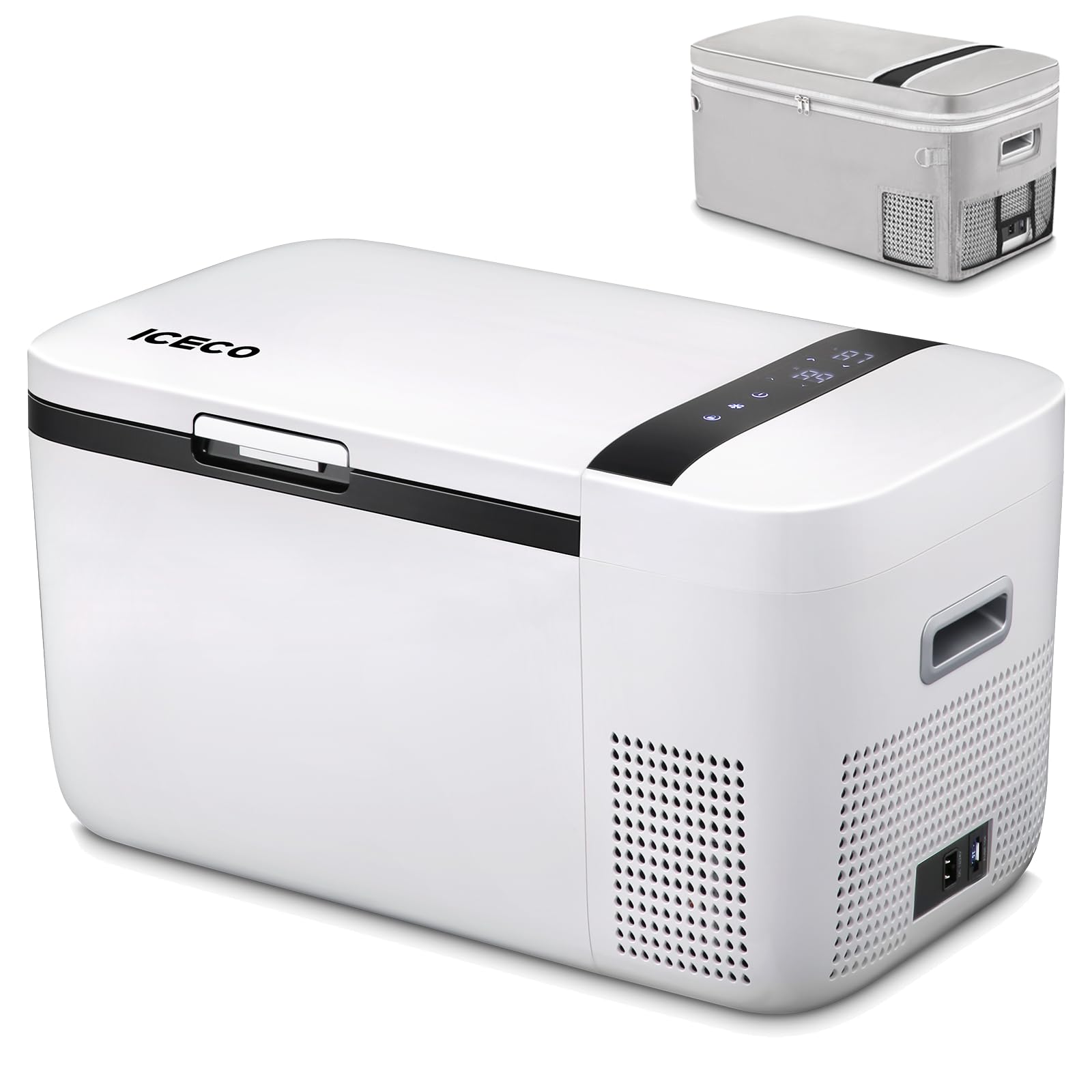 Amazon.com: ICECO GO20W Portable Refrigerator with Cover,20L 12v