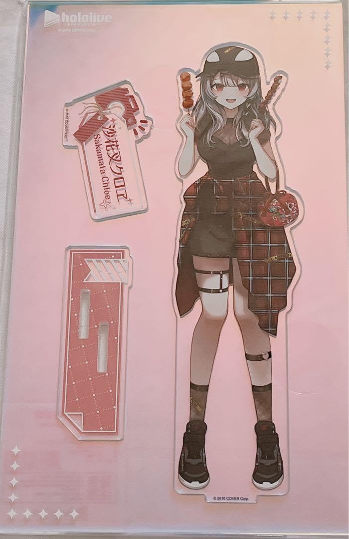 Amazon.co.jp: 沙花叉クロヱ 台湾 コラボカフェ FANFANS アクリル