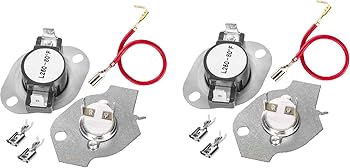 279816 Exact Fit for WHIRLPOOL DRYER THERMOSTAT KIT REPLACEMENT (2