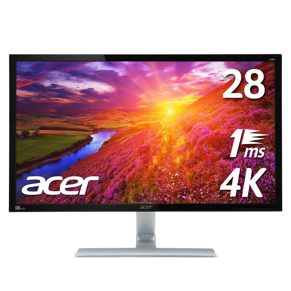 Amazon.co.jp: Acer モニター ディスプレイ RT280Kbmjdpx 28インチ/4K