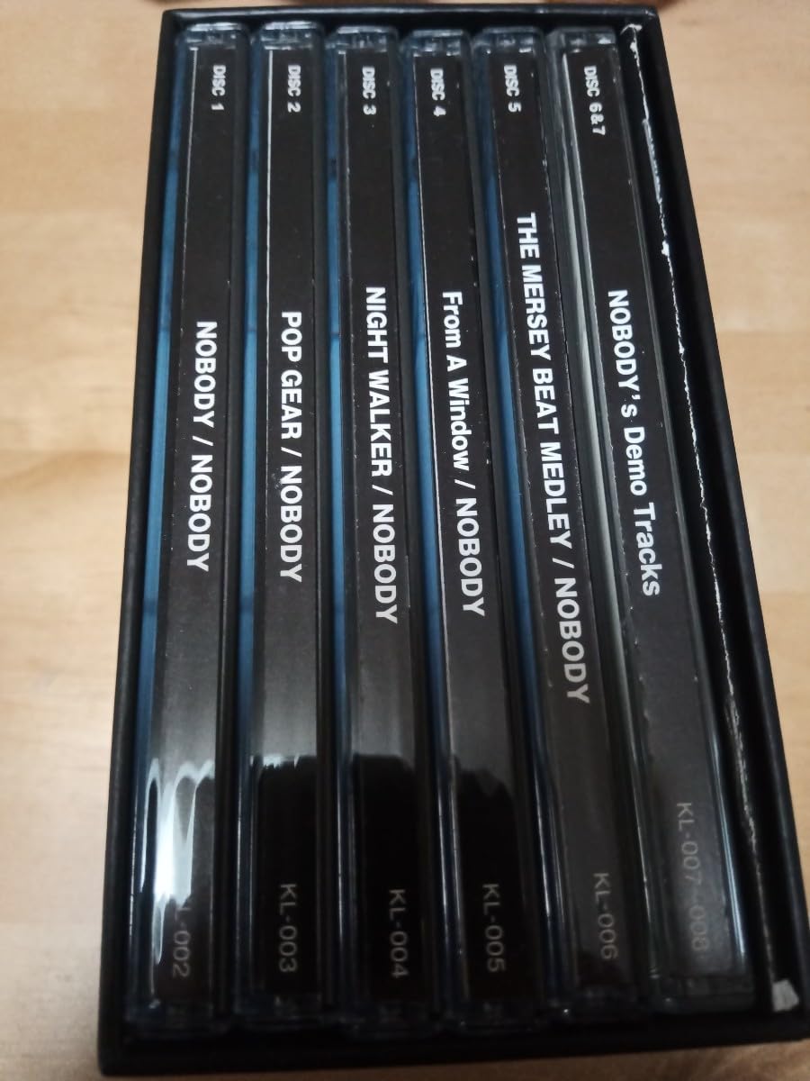 Amazon.co.jp: 【】 NOBODY／NOBODY BOX Early Days 7枚組 CD-BOX