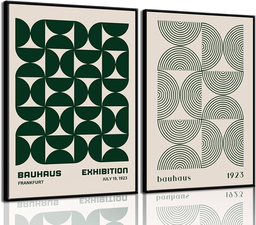 Amazon.co.jp: バウハウス ミッドセンチュリー モダン ウォールアート