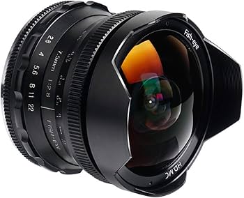 Amazon | PERGEAR 7.5mm F2.8 カメラ交換レンズ 超広角 魚眼レンズ