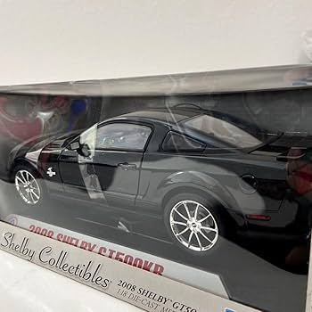 Amazon | Shelby Collectibles 1/18 GT500KR 2008年 Black COBRA