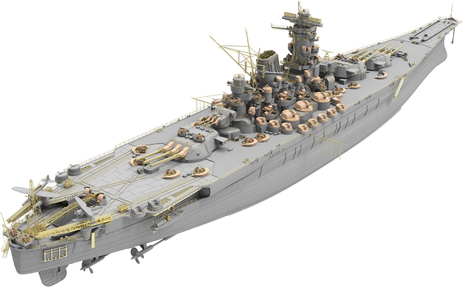 Amazon | ベリーファイア 1/350 日本 戦艦大和 天一号作戦時