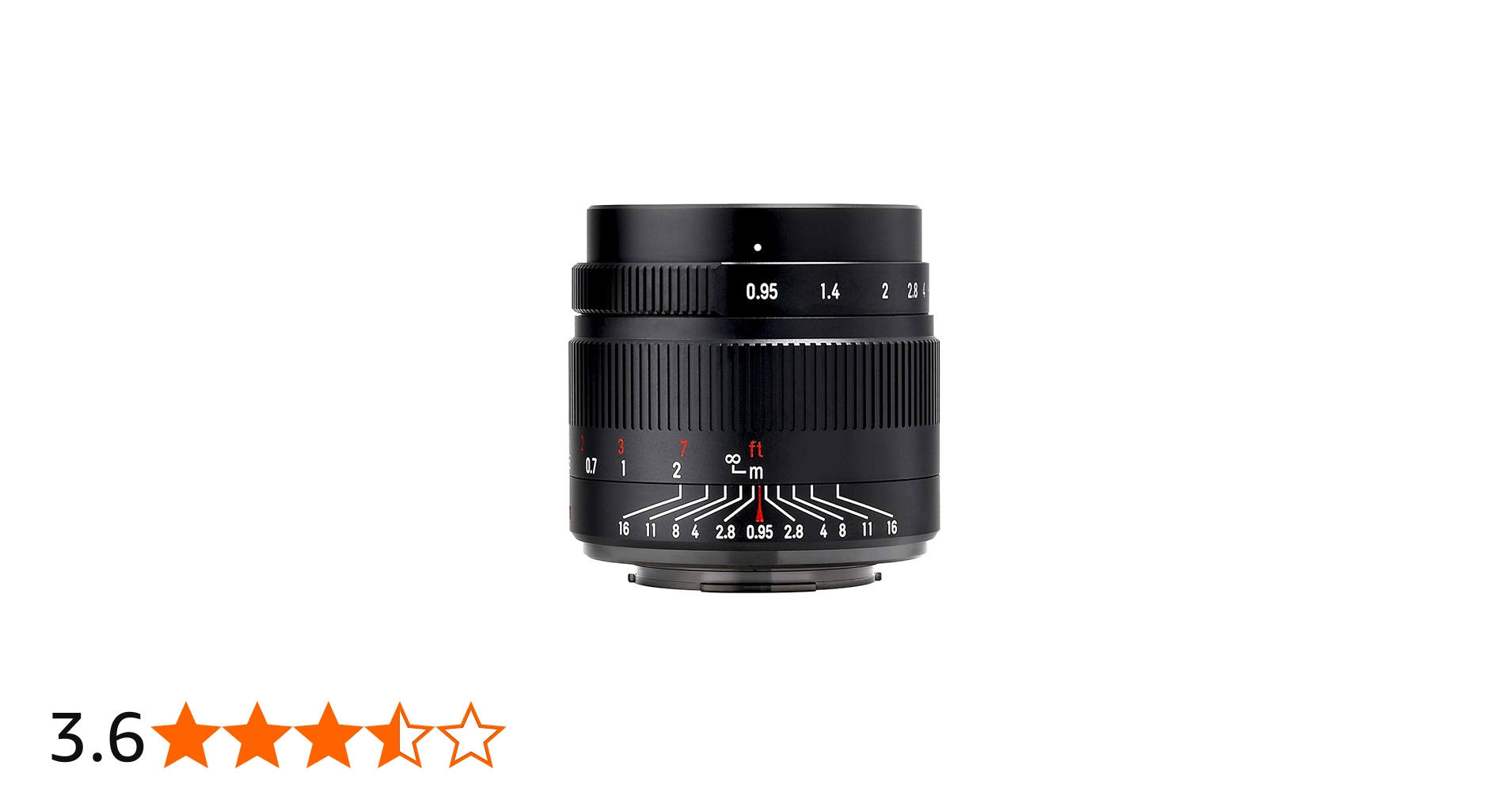 Amazon | 七工匠 7Artisans 35095ZB 35mm F0.95 ニコンZ用 | カメラ用