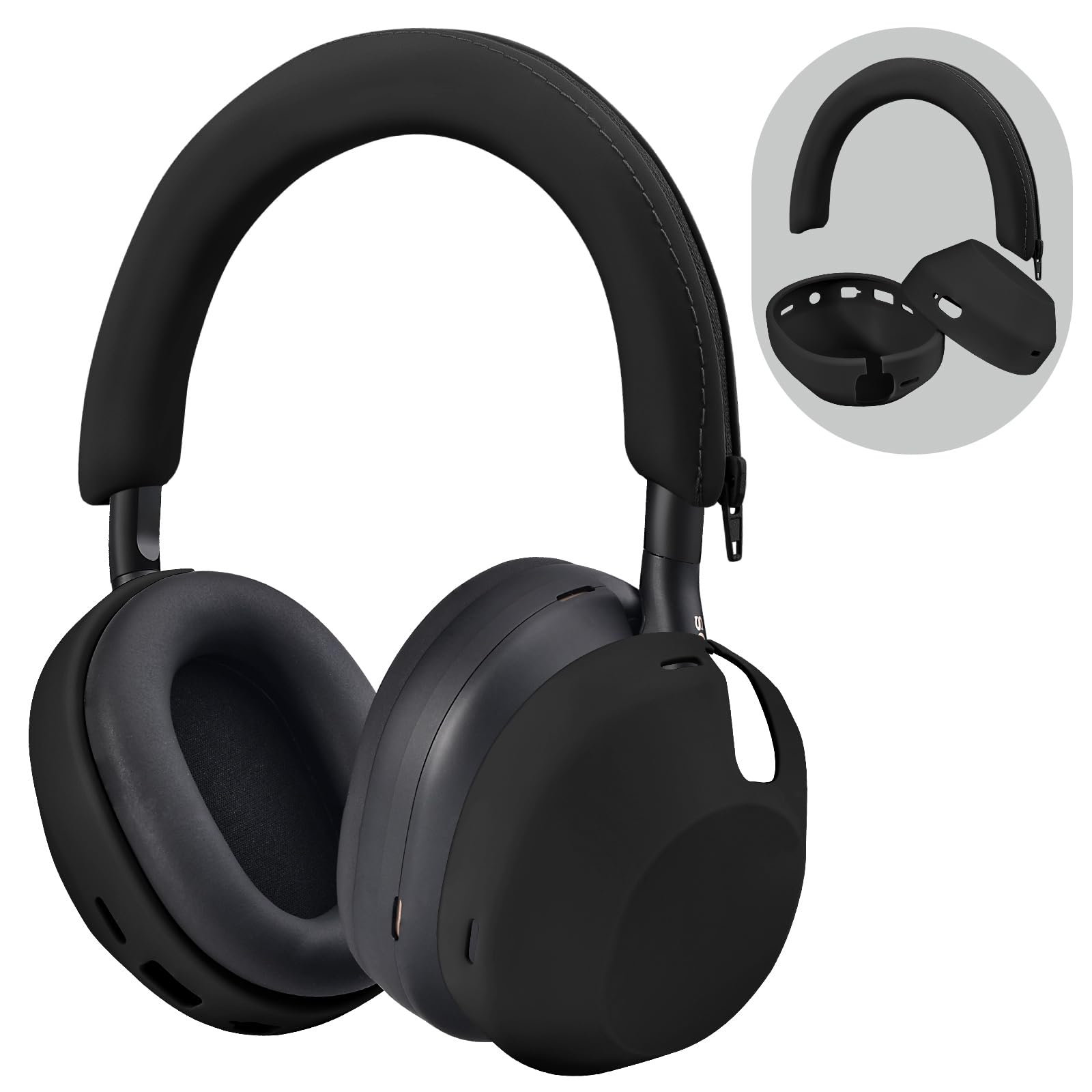 Amazon | Sony WH-1000XM5用シリコンケース Sony xm5 ワイヤレス