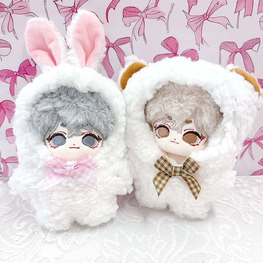 Amazon.co.jp: 【ぬい服】ぬいぐるみ用 もこもこ着ぐるみ くま 10cm 用