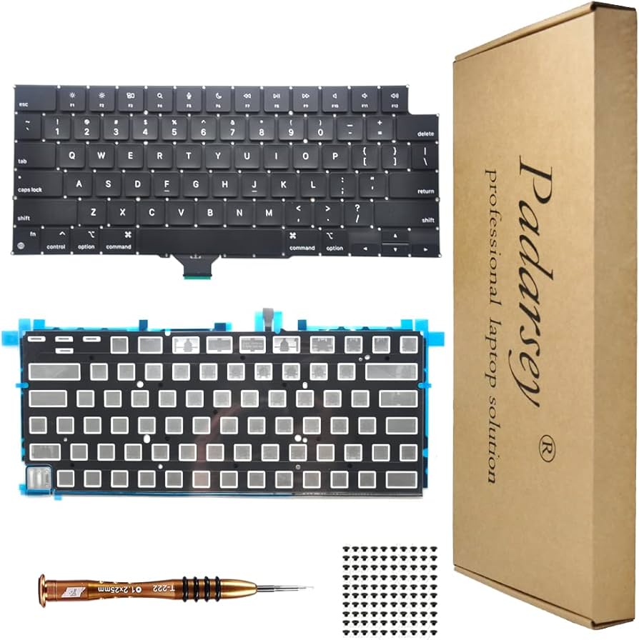 Amazon.com: Pardarsey Replacement Backlit Keyboard Compatible with