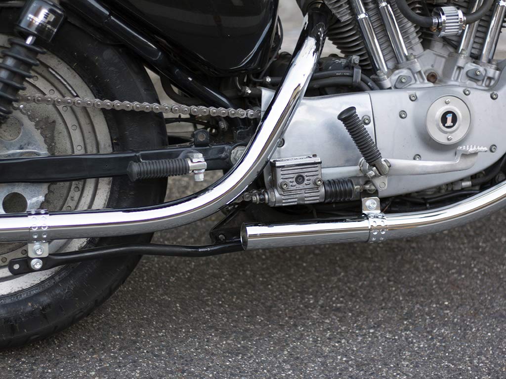 Amazon | スポーツスター XL'86-'03 オールドスタイル手曲げマフラー