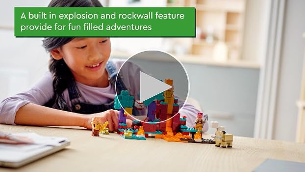 Amazon.com: LEGO Minecraft The Warped Forest 21168 Hands-on