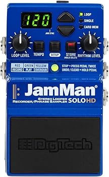 Amazon.com: Briskdrop Digitech JamMan Solo HD Stereo Looper Pedal