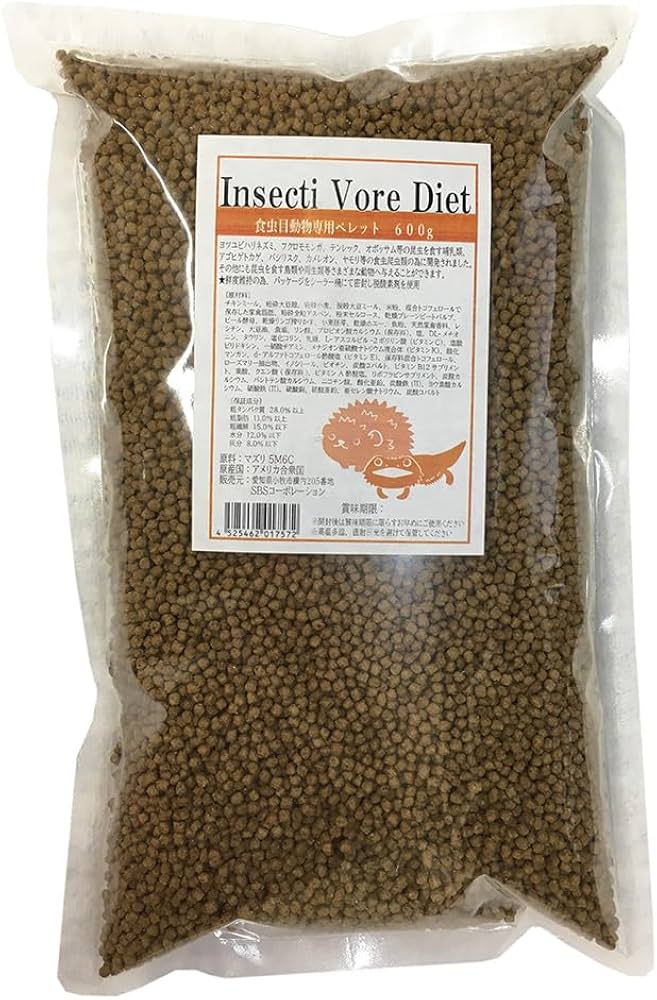 Amazon | インセクティボアフード 600g ハリネズミフードや