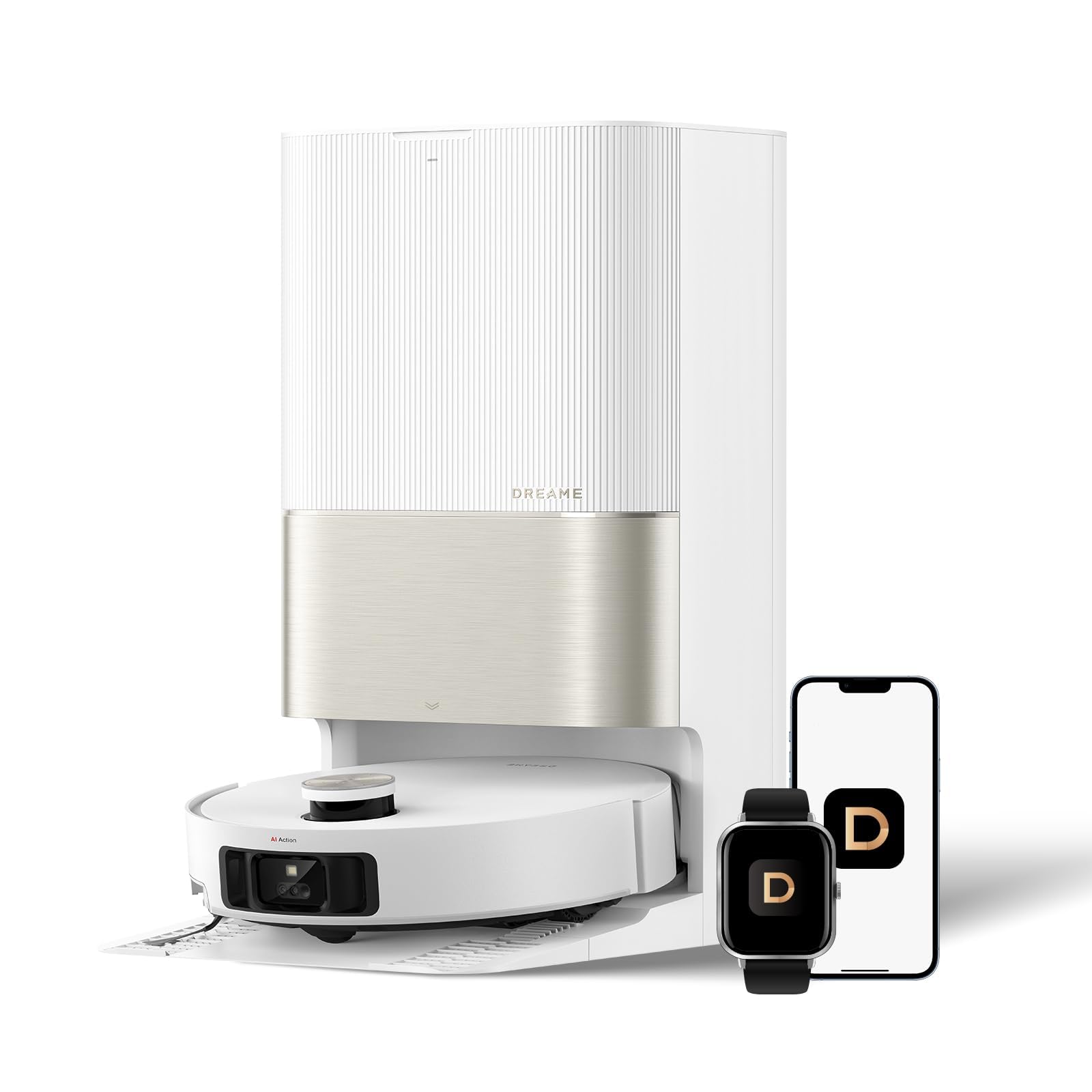 Amazon.com - DREAME X50 Ultra White Robot Vacuum and Mop with Auto