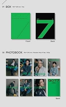 GOT7, GOT 7 - GOT7 - GOT7 Mini Album ( 7 Ver FULL SET. + 2ea STORE