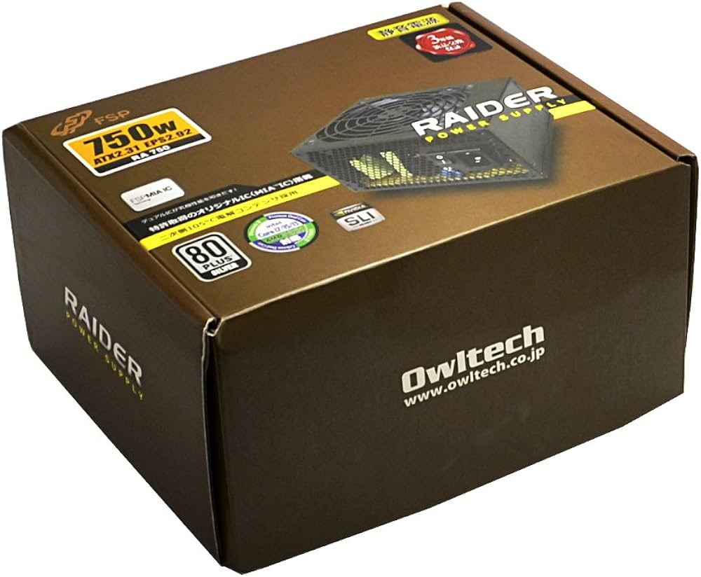 Amazon | オウルテック 80PLUS SILVER取得 HASWELL対応 ATX電源