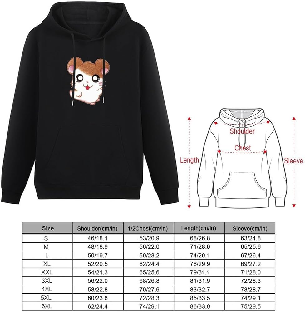 Amazon.co.jp: [HorGanSix] ハム太郎,面白い,パーカー,メンズ,冬,秋