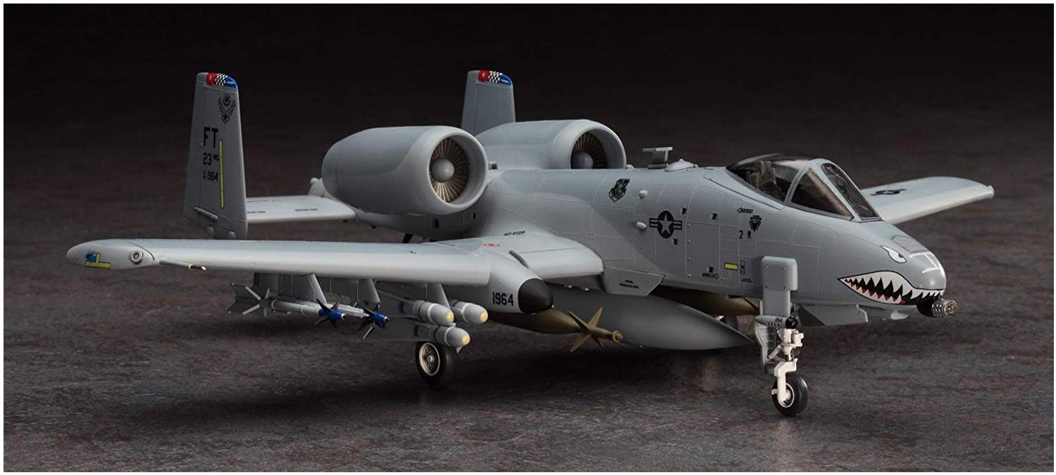 Amazon.com: Hasegawa 1:72 Scale A-10C Thunderbolt II Model Kit