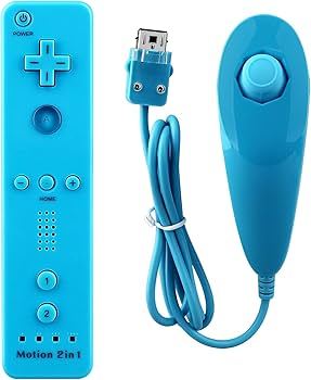 Amazon | OSTENT 2 in 1 リモコン モーションプラス + ヌンチャク内蔵