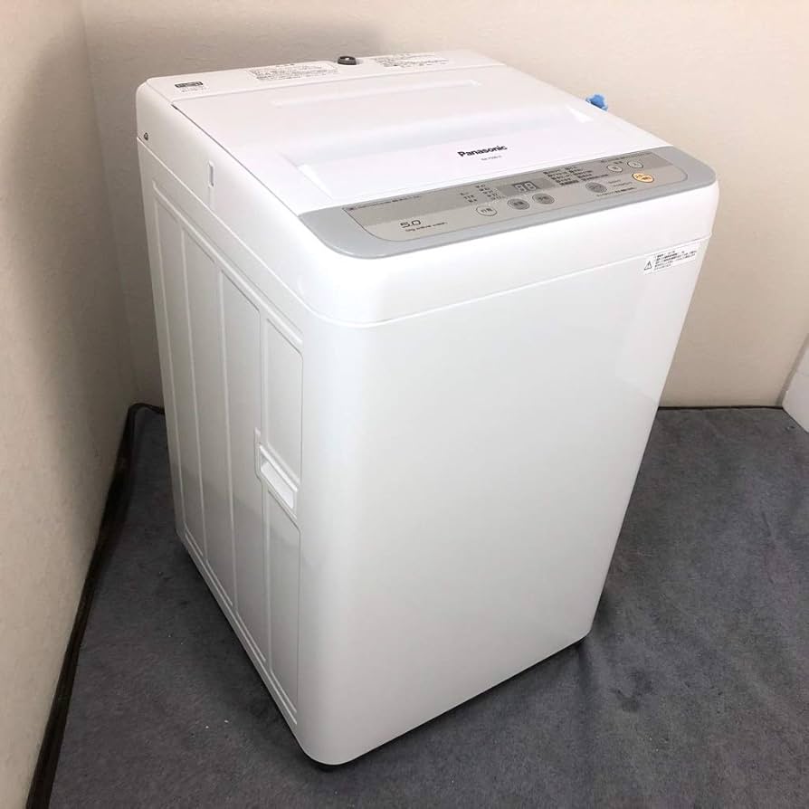 Amazon.co.jp: パナソニック 5.0kg 全自動洗濯機 シルバーPanasonic NA