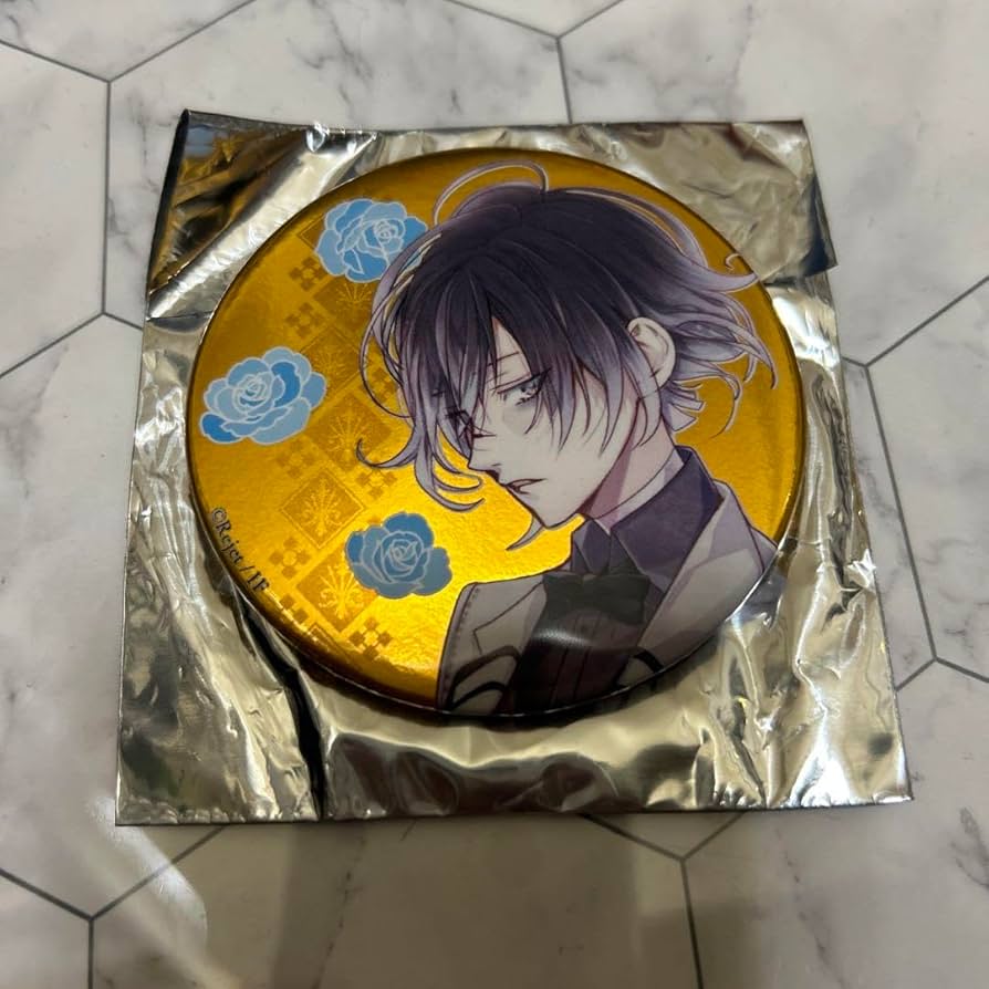 無神アズサ ディアラバ 四コマ缶バッジ ホロ 通常 無神アズサ