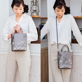 Amazon | [サロンドアルファード] ルクーチェ マイクロ トートバッグ