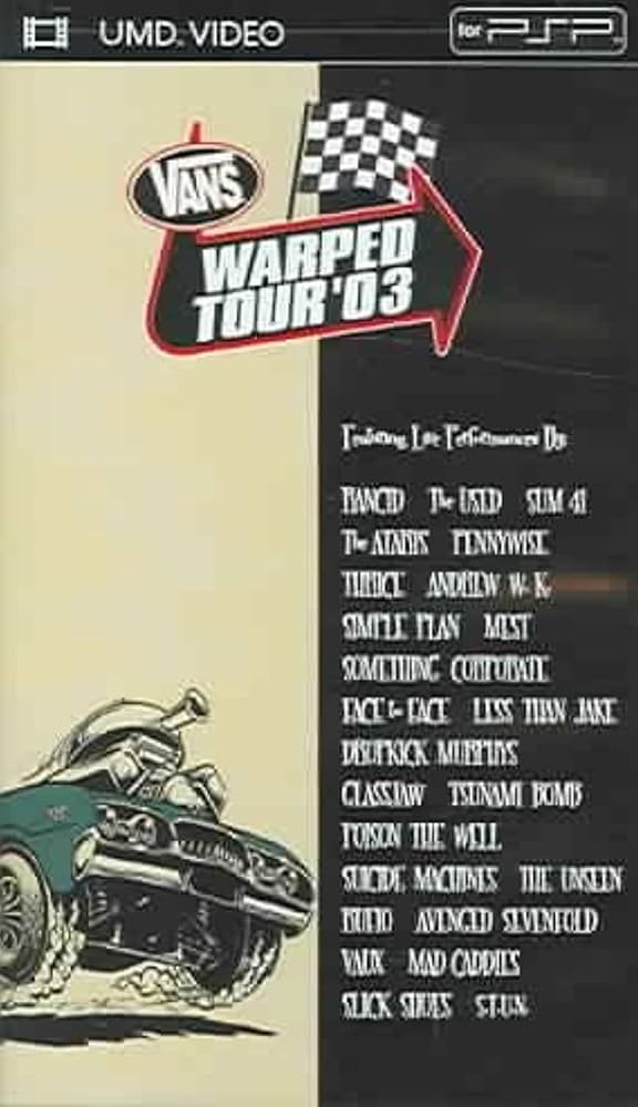 Amazon.com: Vans Warped Tour '03 [UMD for PSP] : Sum 41, Andrew