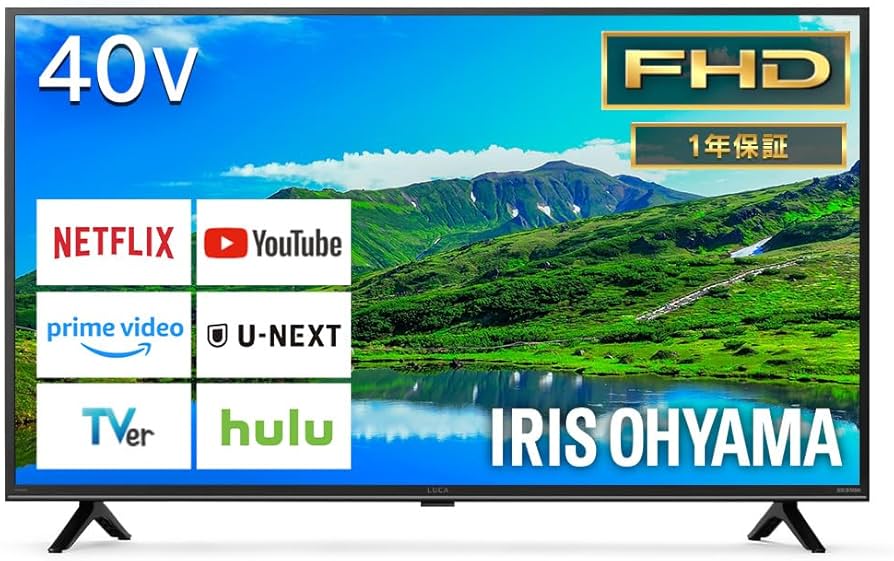 Amazon | アイリスオーヤマ 2K スマート液晶テレビ 40V型 40FEA20