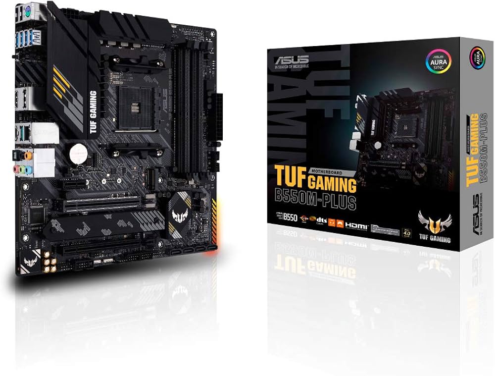 Amazon | ASUS TUF GAMING B550M-PLUS AMD Ryzen 5000シリーズ AM4