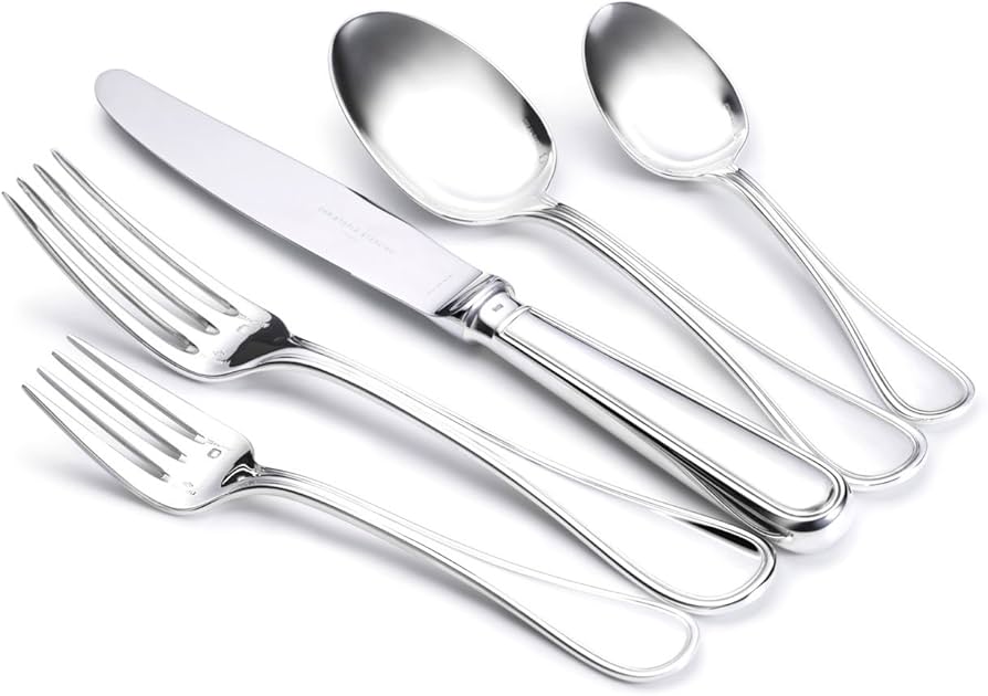 Amazon | クリストフルアルビシルバーメッキ5-piece夕食設定