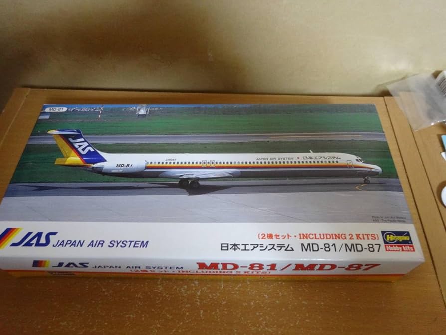 Amazon | ハセガワ 1/200 JAS 日本エアシステム MD-81 MD-87 セット