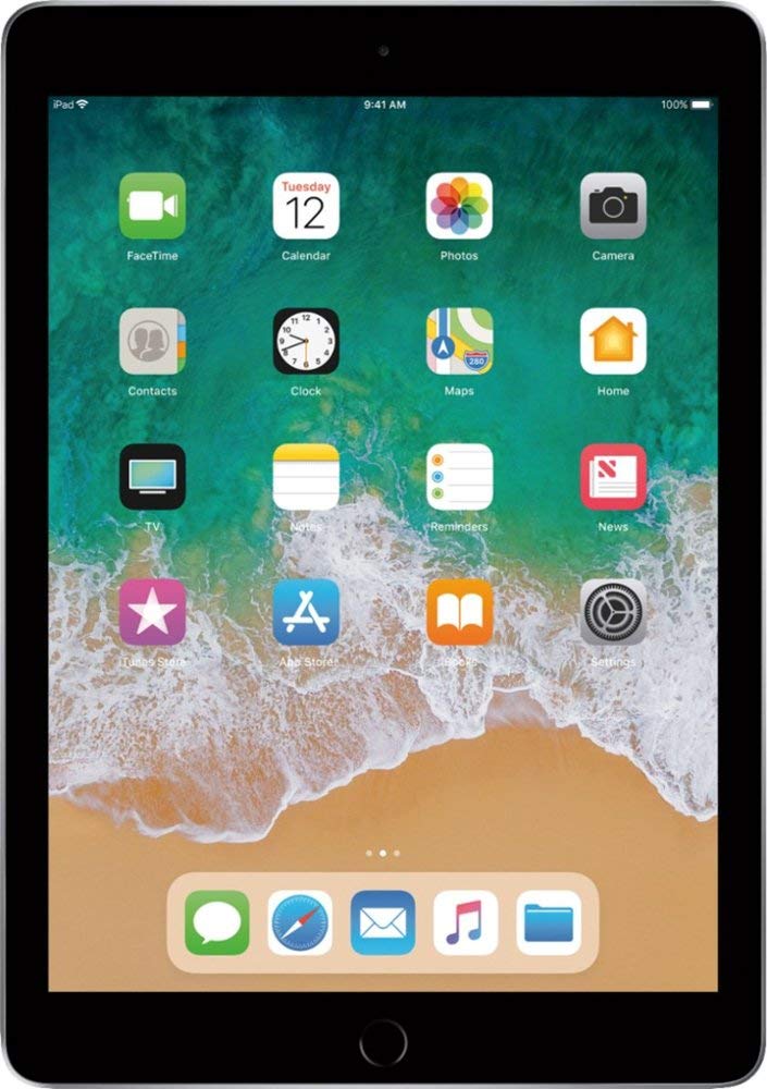 Amazon.com : Apple iPad (5thGEneration) Wi-Fi, 128GB - Space Gray