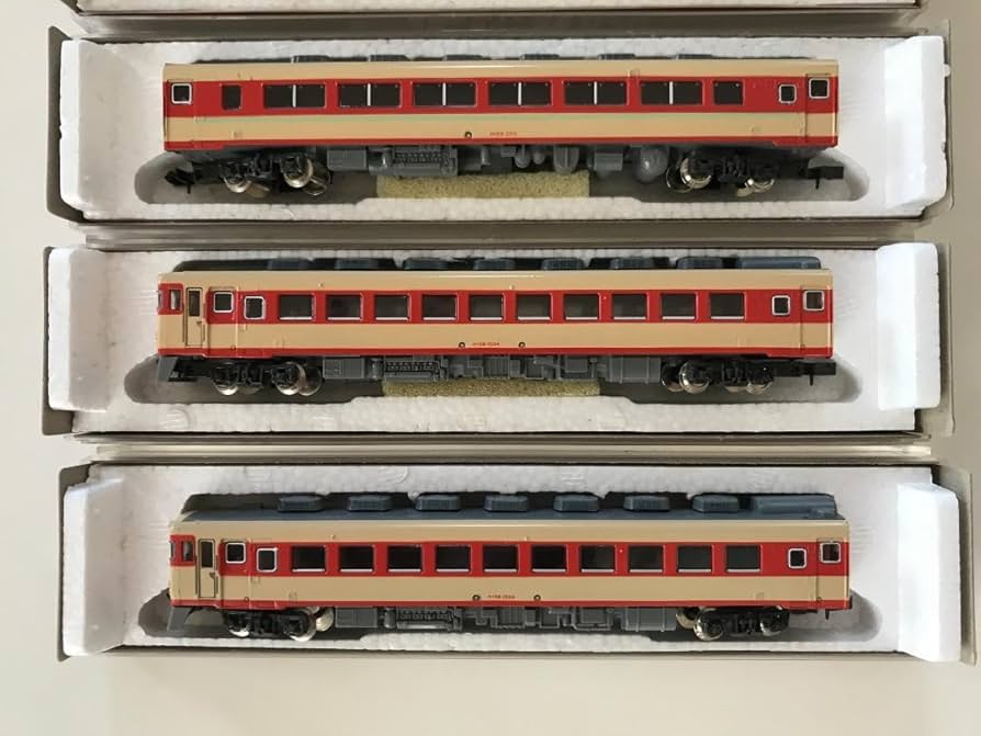 Amazon.co.jp: EIDAI 永大 キハ58、キロ28 Nゲージ 急行気動車 5両