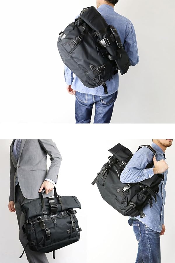 Amazon | [アッソブ] 2WAY BAG 061406 CORDURA DOBBY 305D BLACK