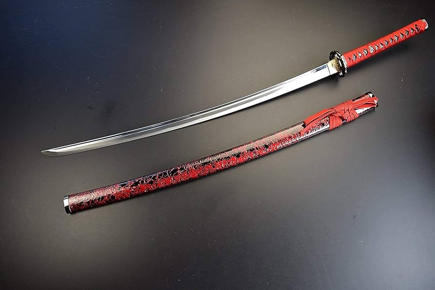 Amazon.co.jp: 模造刀-美術刀剣-関 千子村正 V.ROAD (赤) : ホーム