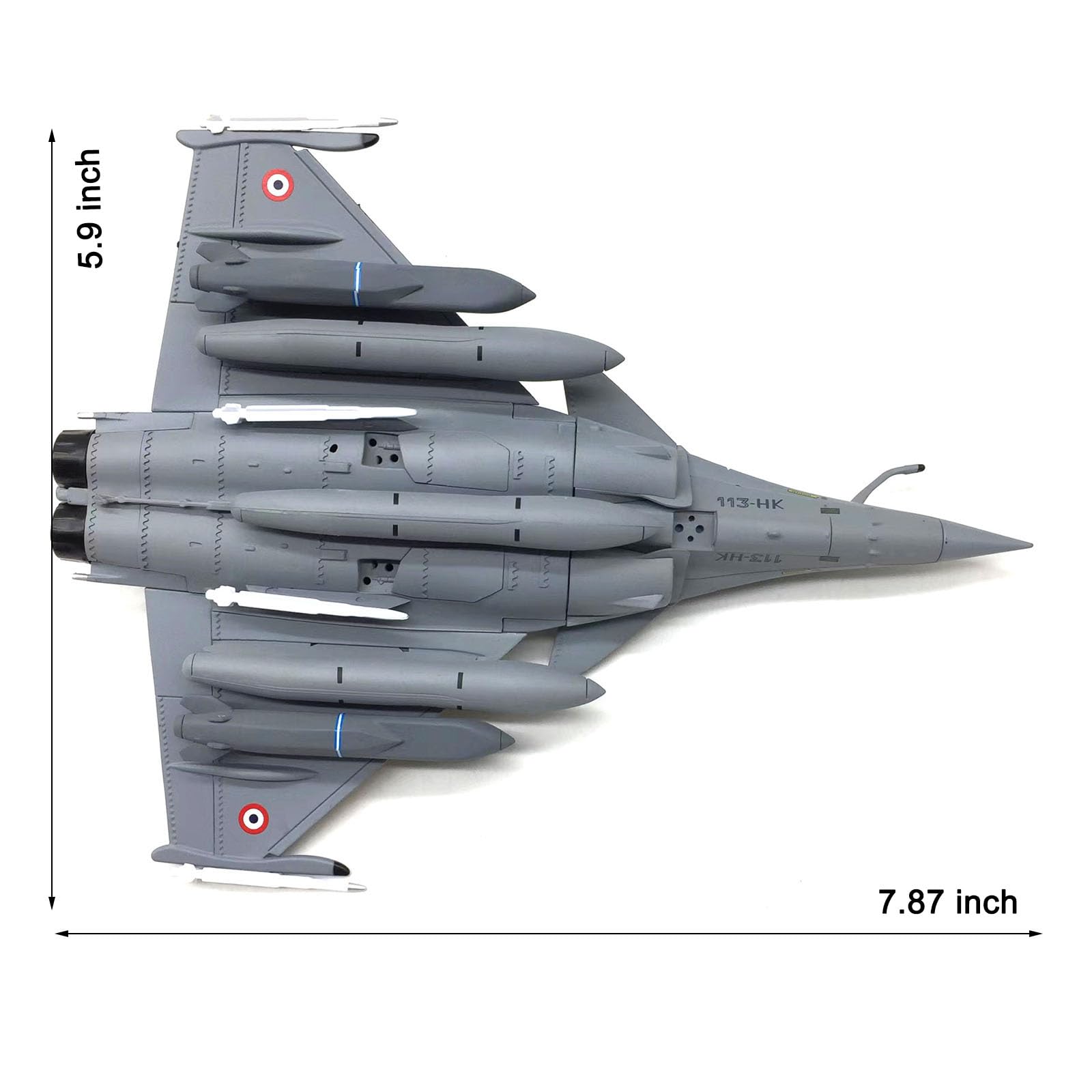 Amazon.co.jp: 1/72フランスのラファールB戦闘機モデルメタルダイ