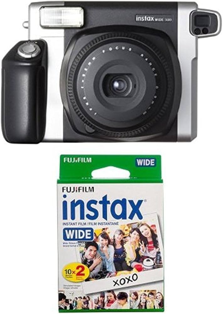 Amazon.com : Fujifilm Instax Wide 300 Instant Film Camera (Black