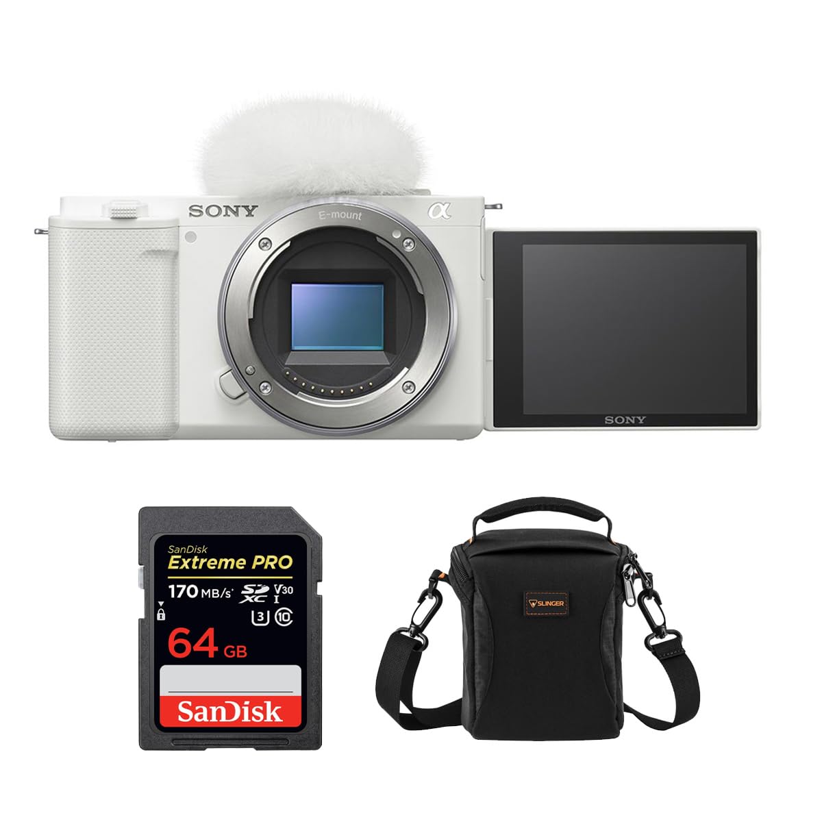 Amazon.com : Sony ZV-E10 APS-C Mirrorless Interchangeable Lens