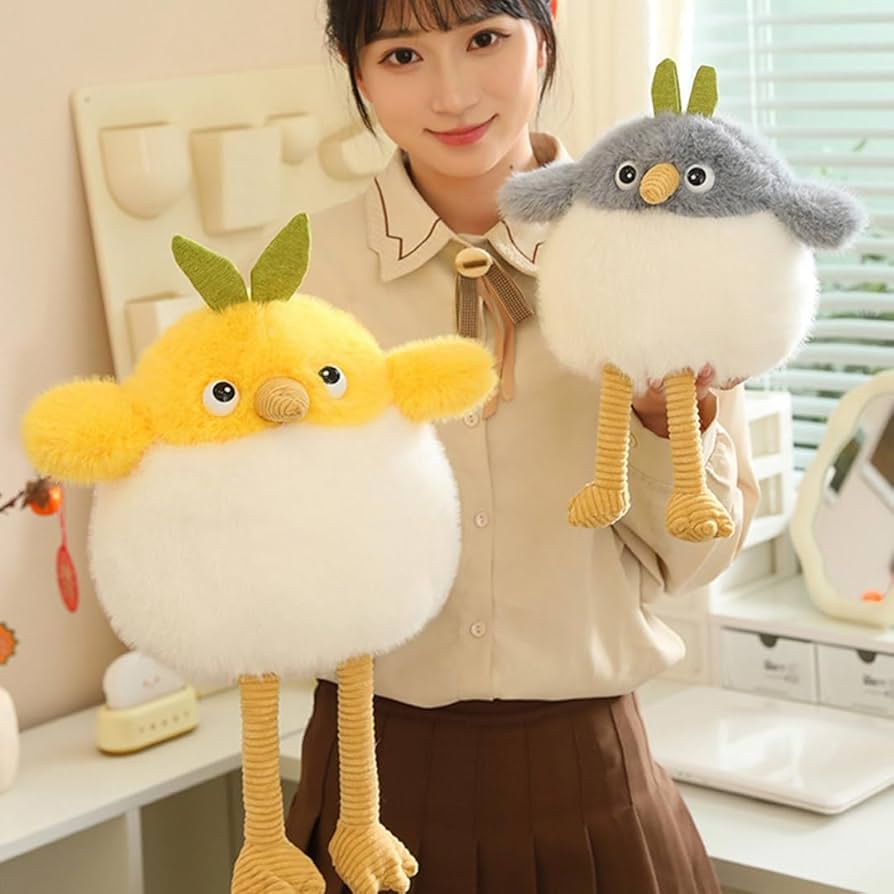 Amazon.co.jp: ぬいぐるみ 鳥 大きい ふわふわ 面白い かわいい 動物